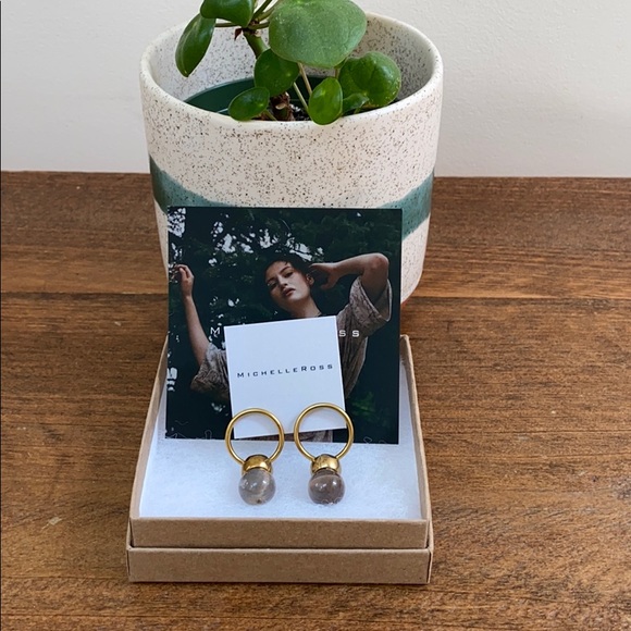 michelle ross Jewelry - Michelle Ross earrings - semi precious stone/metal